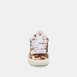 ZINA SNEAKERS COCOA TAURUS CALF HAIR(Zina Sneakers Cocoa Taurus Calf Hair) -Dolce Vita Shop DOLCEVITA SNEAKERS ZINA COCOATAURUSCALFHAIR 04