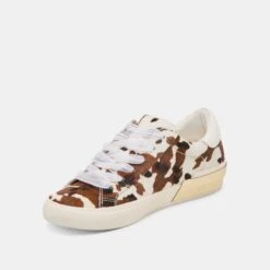 ZINA SNEAKERS COCOA TAURUS CALF HAIR(Zina Sneakers Cocoa Taurus Calf Hair) -Dolce Vita Shop DOLCEVITA SNEAKERS ZINA COCOATAURUSCALFHAIR 08