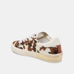 ZINA SNEAKERS COCOA TAURUS CALF HAIR(Zina Sneakers Cocoa Taurus Calf Hair) -Dolce Vita Shop DOLCEVITA SNEAKERS ZINA COCOATAURUSCALFHAIR 09