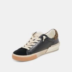 ZINA PLUSH SNEAKERS BLACK MULTI WOVEN(Zina Plush Sneakers Black Multi Woven) -Dolce Vita Shop DOLCEVITA SNEAKERS ZINA PLUSH BLACK MULTI WOVEN 08