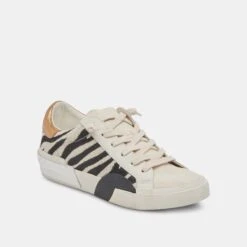 Dolce Vita ZINA SNEAKERS ZEBRA FABRIC(Zina Sneakers Zebra Fabric) -Dolce Vita Shop DOLCEVITA SNEAKERS ZINA ZEBRAFABRIC 01