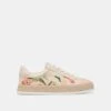 AZALIA SNEAKERS PINK FLORAL RAFFIA(Azalia Sneakers Pink Floral Raffia)