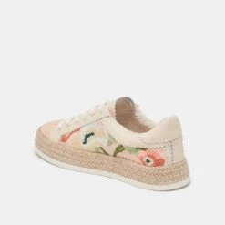 AZALIA SNEAKERS PINK FLORAL RAFFIA(Azalia Sneakers Pink Floral Raffia) -Dolce Vita Shop DOLCEVITA SNEAKER AZALIA PINKFLORALRAFFIA 09