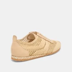 DREAM SNEAKERS LT NATURAL WOVEN RAFFIA(Dream Sneakers Lt Natural Woven Raffia) -Dolce Vita Shop DOLCEVITA SNEAKER DREAM LTNATURALWOVENRAFFIA 03