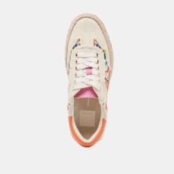 FREDY SNEAKERS FLORAL MULTI CANVAS(Fredy Sneakers Floral Multi Canvas) -Dolce Vita Shop DOLCEVITA SNEAKER FREDY FLORALMULTICANVAS 06