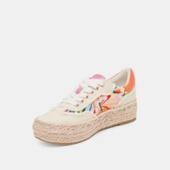 FREDY SNEAKERS FLORAL MULTI CANVAS(Fredy Sneakers Floral Multi Canvas) -Dolce Vita Shop DOLCEVITA SNEAKER FREDY FLORALMULTICANVAS 08