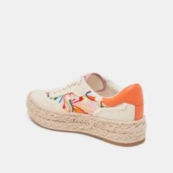 FREDY SNEAKERS FLORAL MULTI CANVAS(Fredy Sneakers Floral Multi Canvas) -Dolce Vita Shop DOLCEVITA SNEAKER FREDY FLORALMULTICANVAS 09