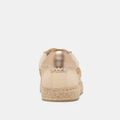 NOTICE ESPADRILLE BEAD SNEAKERS GOLD MULTI BURLAP(Notice Espadrille Bead Sneakers Gold Multi Burlap) -Dolce Vita Shop DOLCEVITA SNEAKER NOTICEESPADRILLEBEAD GOLDMULTIBURLAP 05
