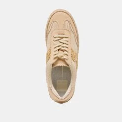 NOTICE ESPADRILLE BEAD SNEAKERS GOLD MULTI BURLAP(Notice Espadrille Bead Sneakers Gold Multi Burlap) -Dolce Vita Shop DOLCEVITA SNEAKER NOTICEESPADRILLEBEAD GOLDMULTIBURLAP 06