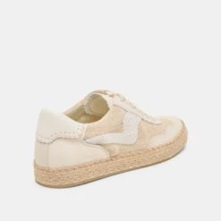 NOTICE ESPADRILLE BEAD SNEAKERS NATURAL MULTI BURLAP(Notice Espadrille Bead Sneakers Natural Multi Burlap) -Dolce Vita Shop DOLCEVITA SNEAKER NOTICEESPADRILLEBEAD NATURALMULTIBURLAP 03