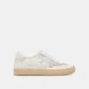 NOTICE ESPADRILLE BEAD SNEAKERS WHITE MESH(Notice Espadrille Bead Sneakers White Mesh)