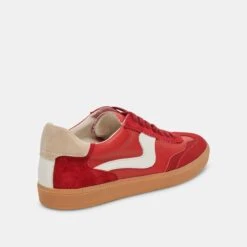 NOTICE WIDE SNEAKERS CRIMSON SUEDE(Notice Wide Sneakers Crimson Suede) -Dolce Vita Shop DOLCEVITA SNEAKER NOTICE CRIMSONSUEDE 03