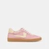 NOTICE SNEAKERS GUAVA SUEDE(Notice Sneakers Guava Suede)