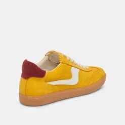 NOTICE SNEAKERS MUSTARD SUEDE(Notice Sneakers Mustard Suede) -Dolce Vita Shop DOLCEVITA SNEAKER NOTICE MUSTARDSUEDE 03