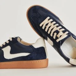 NOTICE SNEAKERS NAVY SUEDE(Notice Sneakers Navy Suede) -Dolce Vita Shop DOLCEVITA SNEAKER NOTICE NAVYSUEDE DETAILS 03