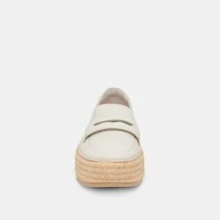 RANNA LOAFERS IVORY LEATHER(Ranna Loafers Ivory Leather) -Dolce Vita Shop DOLCEVITA SNEAKER RANNA WHITELEATHER 04