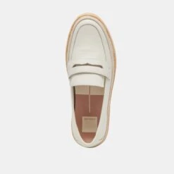 RANNA LOAFERS IVORY LEATHER(Ranna Loafers Ivory Leather) -Dolce Vita Shop DOLCEVITA SNEAKER RANNA WHITELEATHER 06