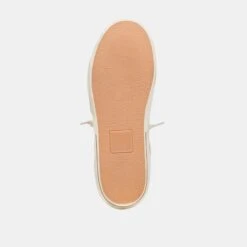 ZINA SNEAKERS CHAMPAGNE EMBOSSED LEATHER(Zina Sneakers Champagne Embossed Leather) -Dolce Vita Shop DOLCEVITA SNEAKER ZINA CHAMPAGNE EMBOSSSED 07