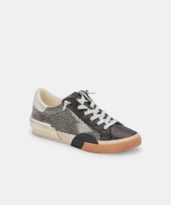 ZINA SNEAKERS MERCURY LEATHER(Zina Sneakers Mercury Leather) -Dolce Vita Shop DOLCEVITA SNEAKER ZINA MERCURYMETALLICLEATHER 01