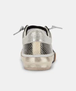 ZINA SNEAKERS MERCURY LEATHER(Zina Sneakers Mercury Leather) -Dolce Vita Shop DOLCEVITA SNEAKER ZINA MERCURYMETALLICLEATHER 05