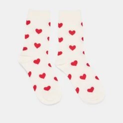HEARTS CREW SOCKS WHITE RED(Hearts Crew Socks White Red) -Dolce Vita Shop DOLCEVITA SOCKS HOISERY 1 55e3ce41 20cf 4dc8 a0cd 1c035edbd48a