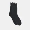 POINTELLE SOCKS BLACK(Pointelle Socks Black)
