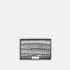 MINI-ME WALLET GREY CROCO STELLA(Mini Me Wallet Grey Croco Stella)