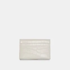MINI-ME WALLET WHITE CROCO STELLA(Mini Me Wallet White Croco Stella) -Dolce Vita Shop DOLCEVITA WALLETS MINII ME WHITE 2