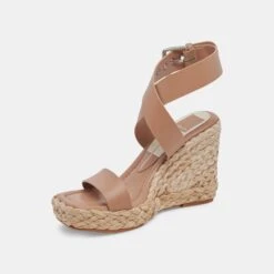 ALDONA WEDGES CAFE LEATHER - Re:vita(Aldona Wedges Cafe Leather Resale) -Dolce Vita Shop DOLCEVITA WEDGES ALDONA CAFELEATHER 08
