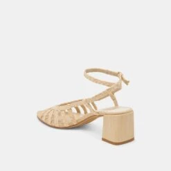 YASMIN HEELS NATURAL RAFFIA(Yasmin Heels Natural Raffia) -Dolce Vita Shop DOLCEVITA YASMIN SP125 NATURALRAFFIA 08