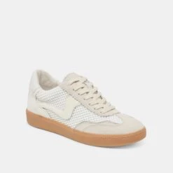NOTICE MESH SNEAKERS WHITE WOVEN MESH(Notice Mesh Sneakers White Woven Mesh) -Dolce Vita Shop DOLCEVITA NOTICEMESH WHITEWOVENMESH 01