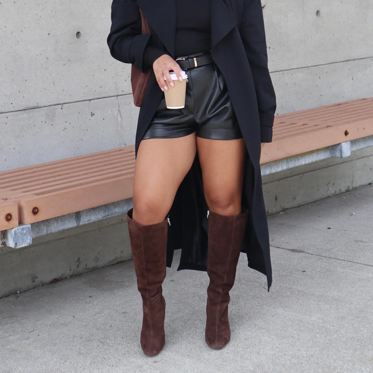 GYRA WIDE CALF BOOTS DK BROWN SUEDE(Gyra Wide Calf Boots Dk Brown Suede) 9 GYRA WIDE CALF BOOTS DK BROWN SUEDE(Gyra Wide Calf Boots Dk Brown Suede) - Image 9