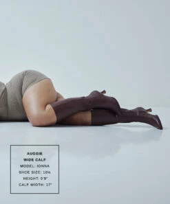 AUGGIE WIDE CALF BOOTS CHOCOLATE LEATHER(Auggie Wide Calf Boots Chocolate Leather) -Dolce Vita Shop IONNA AUGGIE WC2