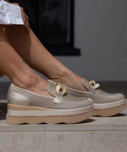 JAKSEN SNEAKERS GOLD MESH - Re:vita(Jaksen Sneakers Gold Mesh Resale) -Dolce Vita Shop JAKSENGOLDMESH2 74a489e4 3745 4f95 829f 4752c17c93c5