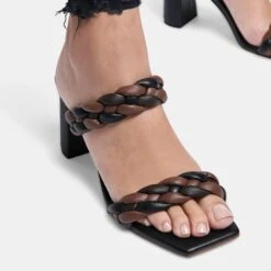 PAILY HEELS BLACK ESPRESSO STELLA - Re:vita(Paily Heels Black Espresso Stella Resale) -Dolce Vita Shop PAILY BLACK ESPRESSO ON FOOT 2 d6937e80 0c42 4616 95f4 d78068f63d0e