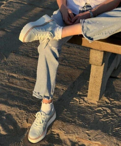 Dolce Vita TIGER SNEAKERS LIGHT BLUE DENIM(Tiger Sneakers Light Blue Denim) -Dolce Vita Shop TIG2