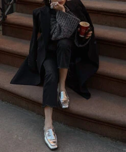 Dolce Vita BENY FLATS SILVER DISTRESSED LEATHER(Beny Flats Silver Distressed Leather) 27 Dolce Vita BENY FLATS SILVER DISTRESSED LEATHER(Beny Flats Silver Distressed Leather) -Dolce Vita Shop bennysilver2