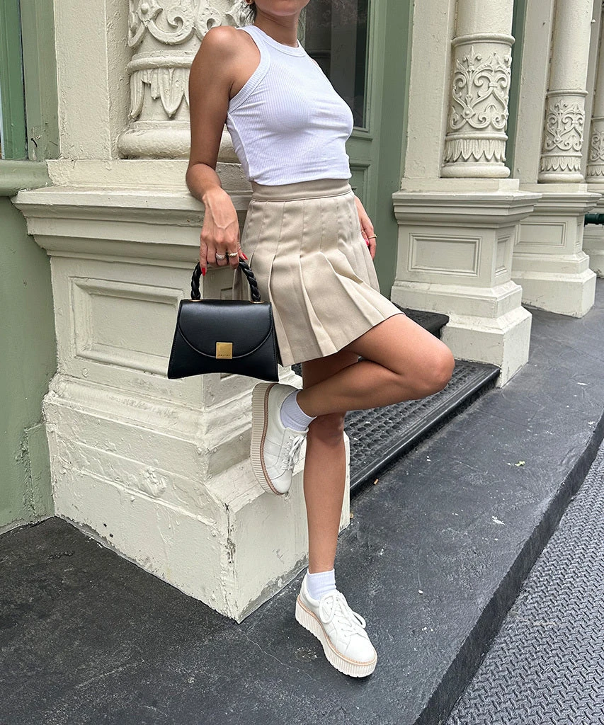 TIGER SNEAKERS WHITE LEATHER(Tiger Sneakers White Leather) 2 TIGER SNEAKERS WHITE LEATHER(Tiger Sneakers White Leather) - Image 2