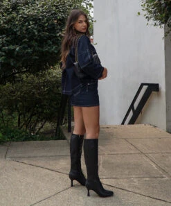 Dolce Vita GYRA BOOTS BLACK LEATHER(Gyra Boots Black Leather) -Dolce Vita Shop gyra b 1