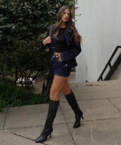 Dolce Vita GYRA BOOTS BLACK LEATHER(Gyra Boots Black Leather) -Dolce Vita Shop gyra b 2