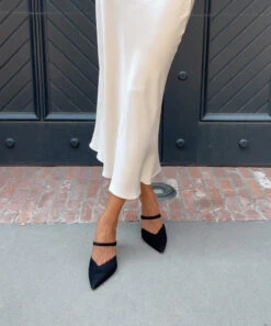 Dolce Vita KANIKA HEELS ONYX SUEDE(Kanika Heels Onyx Suede) -Dolce Vita Shop ko