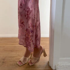 NARDA HEELS BLUSH MESH(Narda Heels Blush Mesh) -Dolce Vita Shop nardablush4