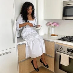 RITLA BALLET FLATS BLACK LEATHER(Ritla Ballet Flats Black Leather) -Dolce Vita Shop remonia RiltaBlack re shoot3